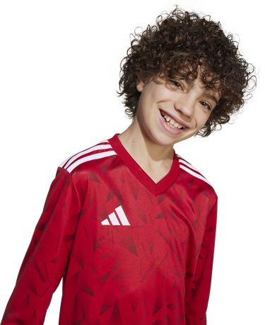 Фланелка adidas Originals Adidas Team Icon25 Long Sleeve Jersey Червено | jm8361, 4