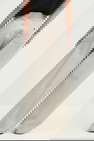 Панталони Carhartt WIP WIP Brandon Single Knee Loose Fit Carpenter Pants Бежово | I034838_2OR_4O, 1