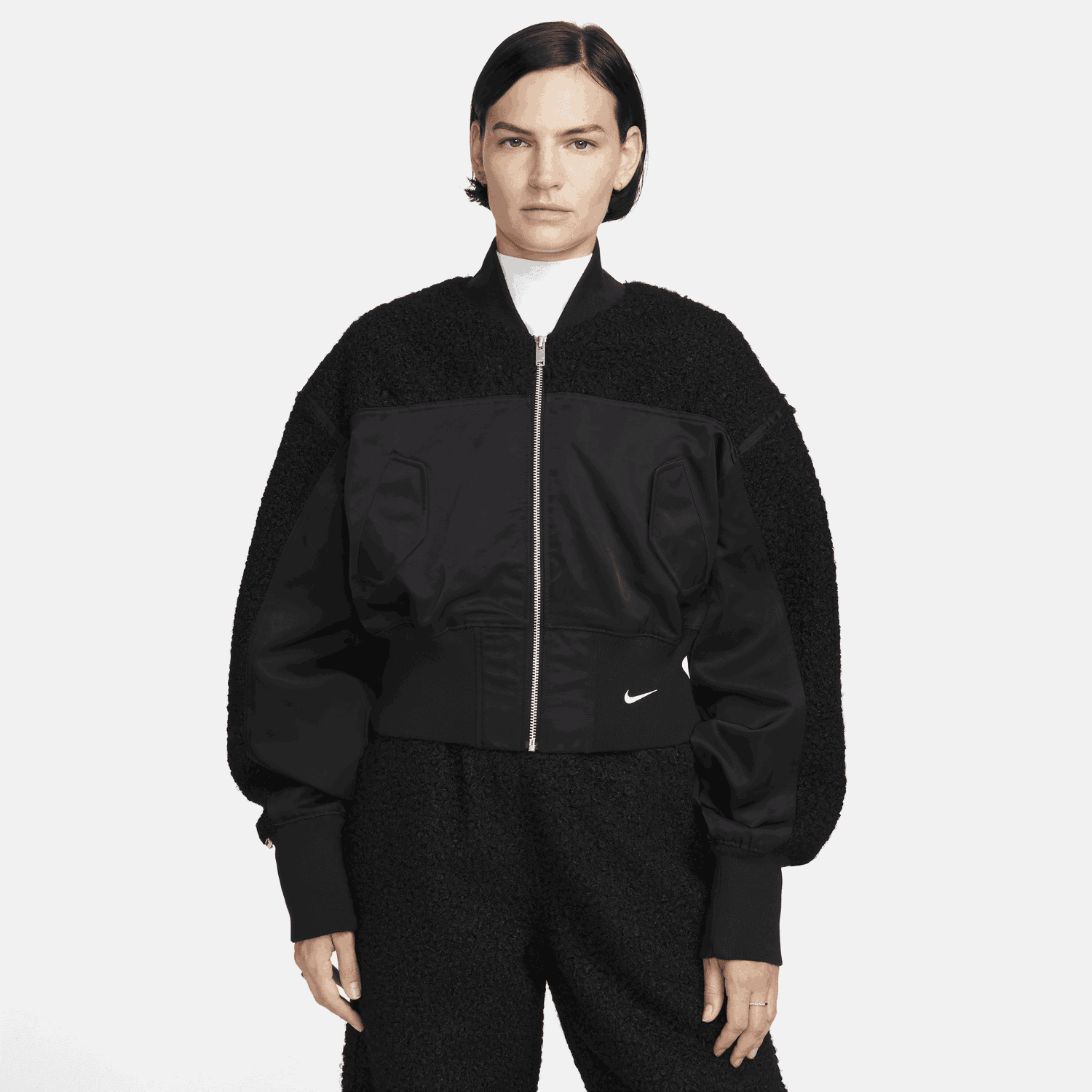 Яке бомбър Nike Sportswear Collection Bomber Jacket Черно | FB8778-010, 1