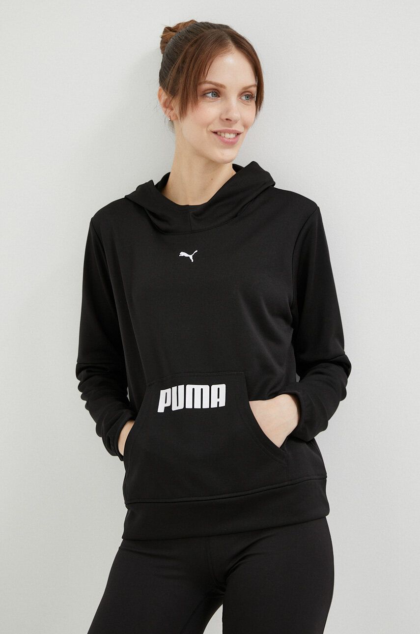 Суитчър Puma Train All Day Hoodie Черно | 522347, 0