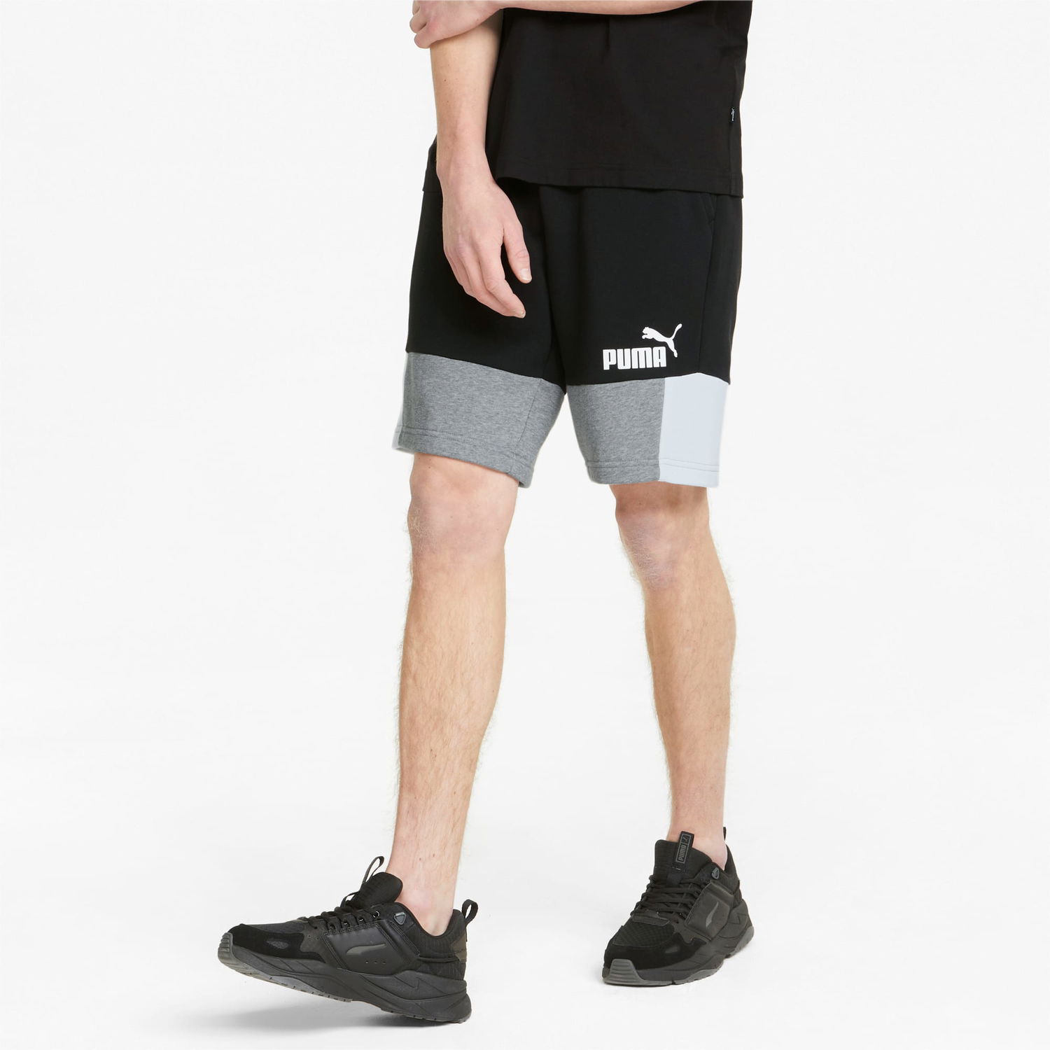 Къси панталони Puma ESS+ Block Shorts Черно | 847429_01, 0