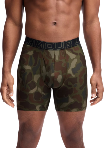 Боксерки Under Armour Under Armour Print 6in Boxer Shorts (3-Pack) Зелено | 1383879-392, 0