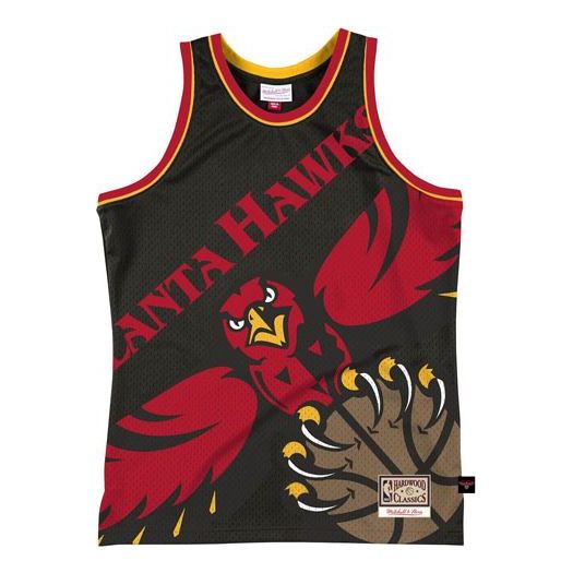 Потник Mitchell & Ness Mitchell & Ness Atlanta Hawks Tank Черно | MSTKBW19146-AHABLCK, 0