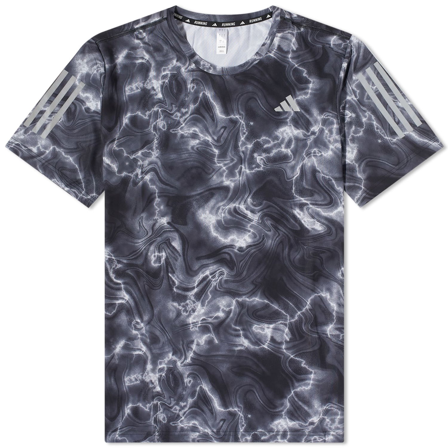 Тениска adidas Originals Own The Run T-Shirt Тъмно синьо | IB6394, 0