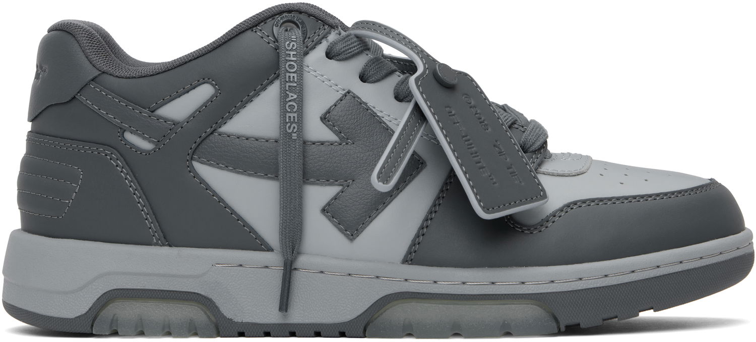 Кецове и обувки Off-White Off-White Out Of Office Сиво | OMIA189S25LEA0020705, 0