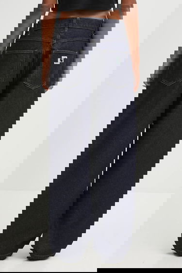 Дънки Carhartt WIP Brandon High Waist Wide Leg Jeans Тъмно синьо | I035892.102, 2