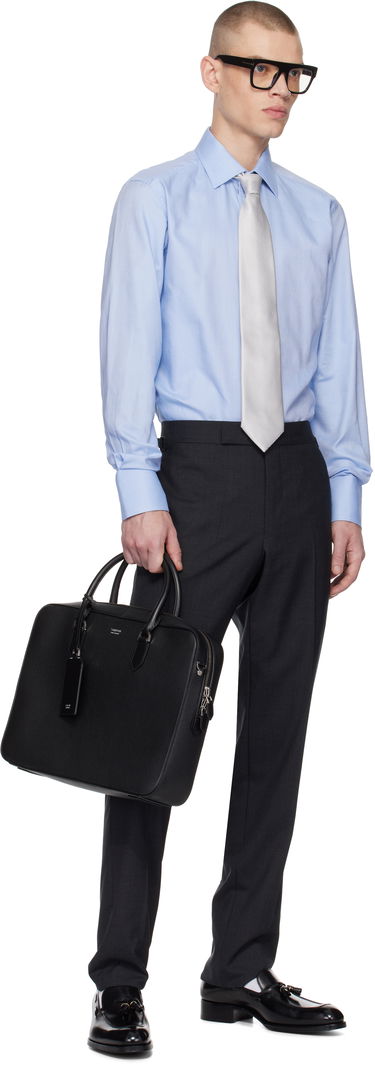 Колани Tom Ford Tom Ford Diagonal Stripe Tie Сиво | STE001-SPS58, 2