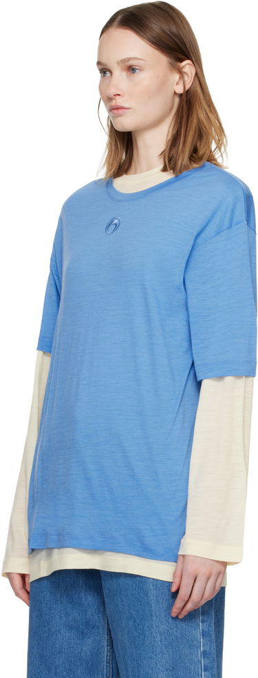 Тениска Marine Serre Marine Serre Merino Jersey T-shirt Set Многоцветен | UTT011ARJER0023, 3