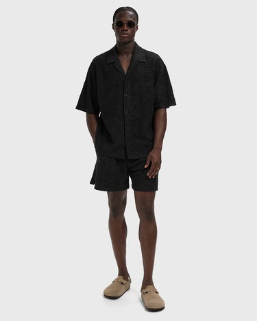 Къси панталони Represent Clo Towel Shorts with All-Over Print Черно | MLM100291-01, 2
