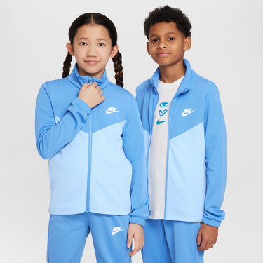 Комплект Nike Nike Sportswear Tracksuit Older Kids Синьо | FD3067-489, 2
