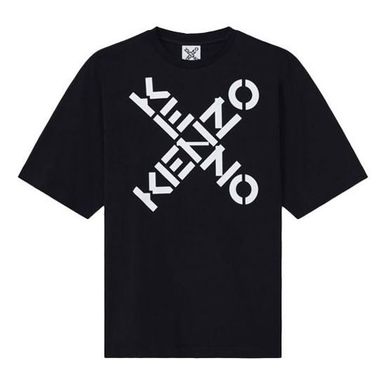 Тениска KENZO KENZO Sport Logo Print T-Shirt Черно | FA65TS5024SJ-99, 0