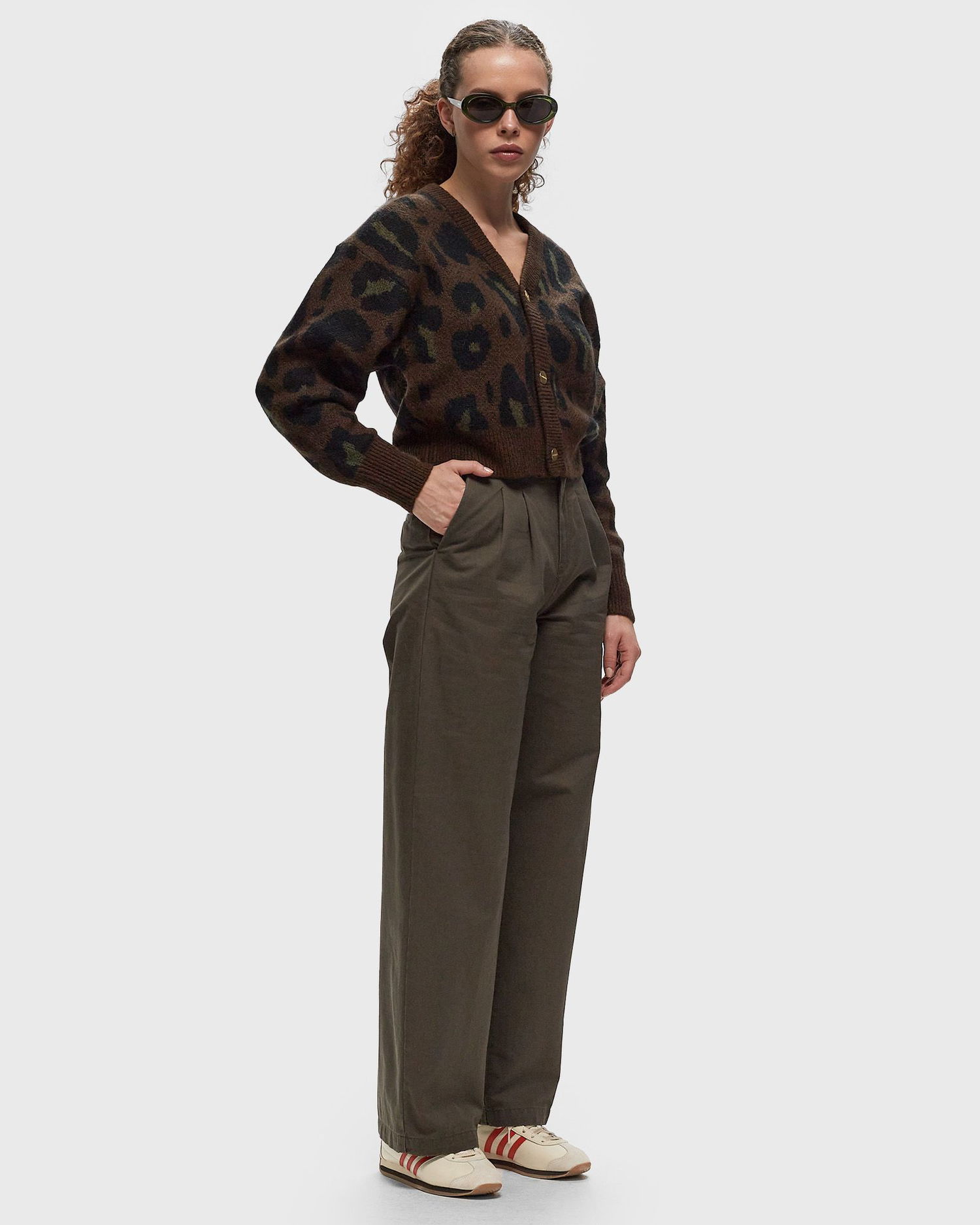 Панталони Carhartt WIP Leola Casual Pants Черно | I033147-964.06, 1