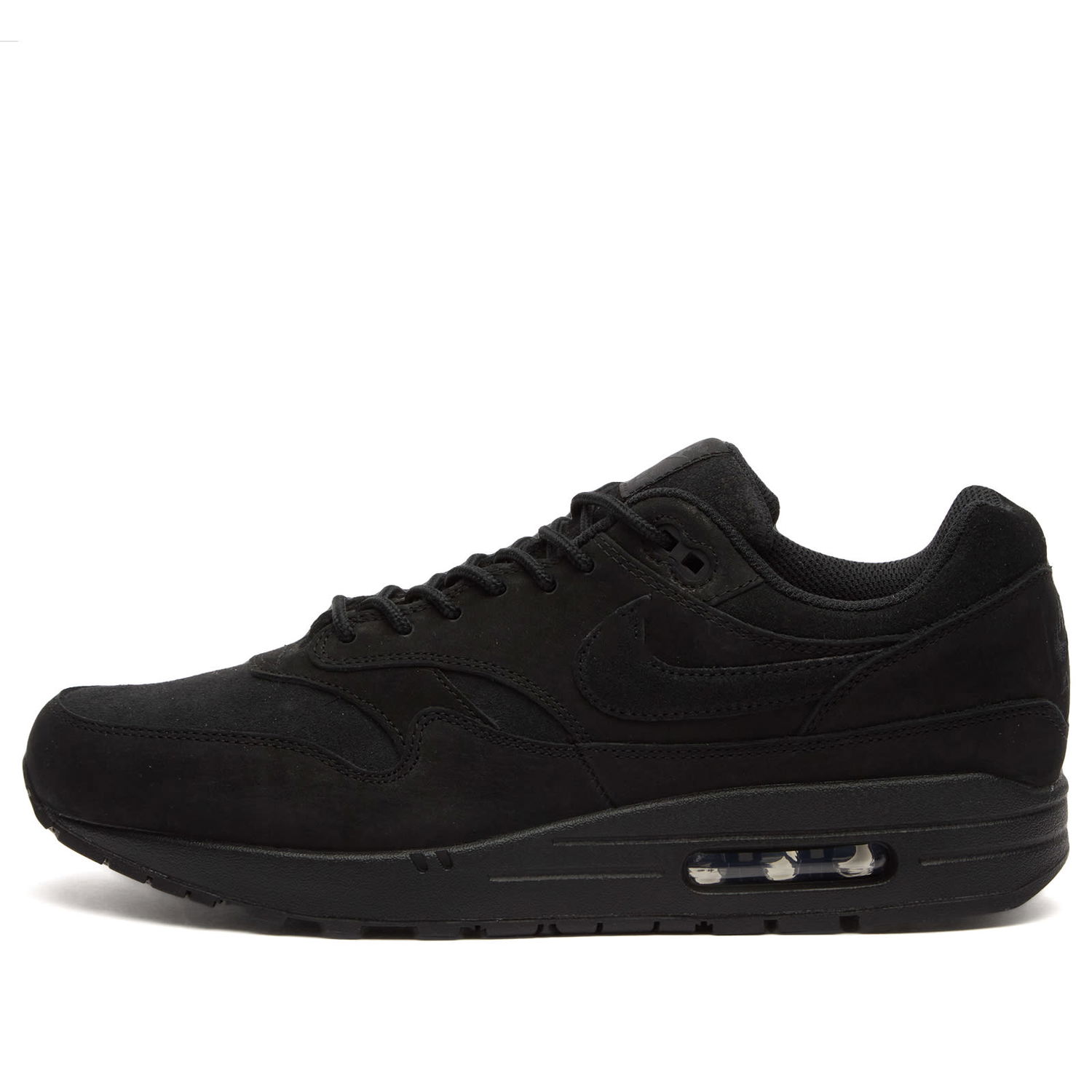 Кецове и обувки Nike Air Max 1 PRM Nubuck Черно | HV8065-001, 1
