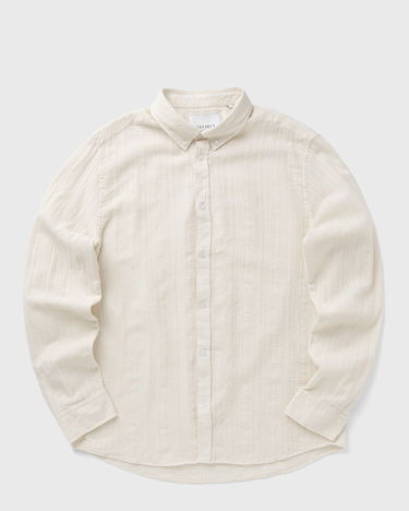 Риза Les Deux Konrad Stripe Textured Button-Down Shirt Бяло | 1000067-215, 0