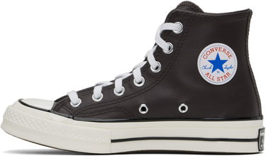 Кецове и обувки Converse Chuck 70 Heritage Colour Leather High Top Кафяво | A10154C, 2
