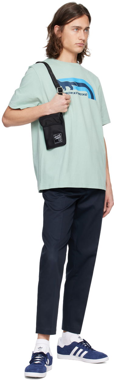 Портфейл MAISON KITSUNÉ Maison Kitsuné 'The Traveller' Neck Pouch Черно | MM05362WQ1001P199, 3