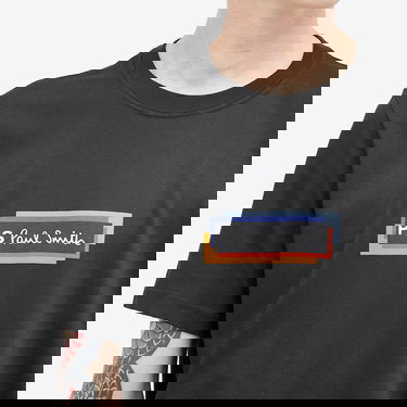Тениска Paul Smith PS Logo T-Shirt, Size M Черно | M2R-011R-NP4808-79, 5