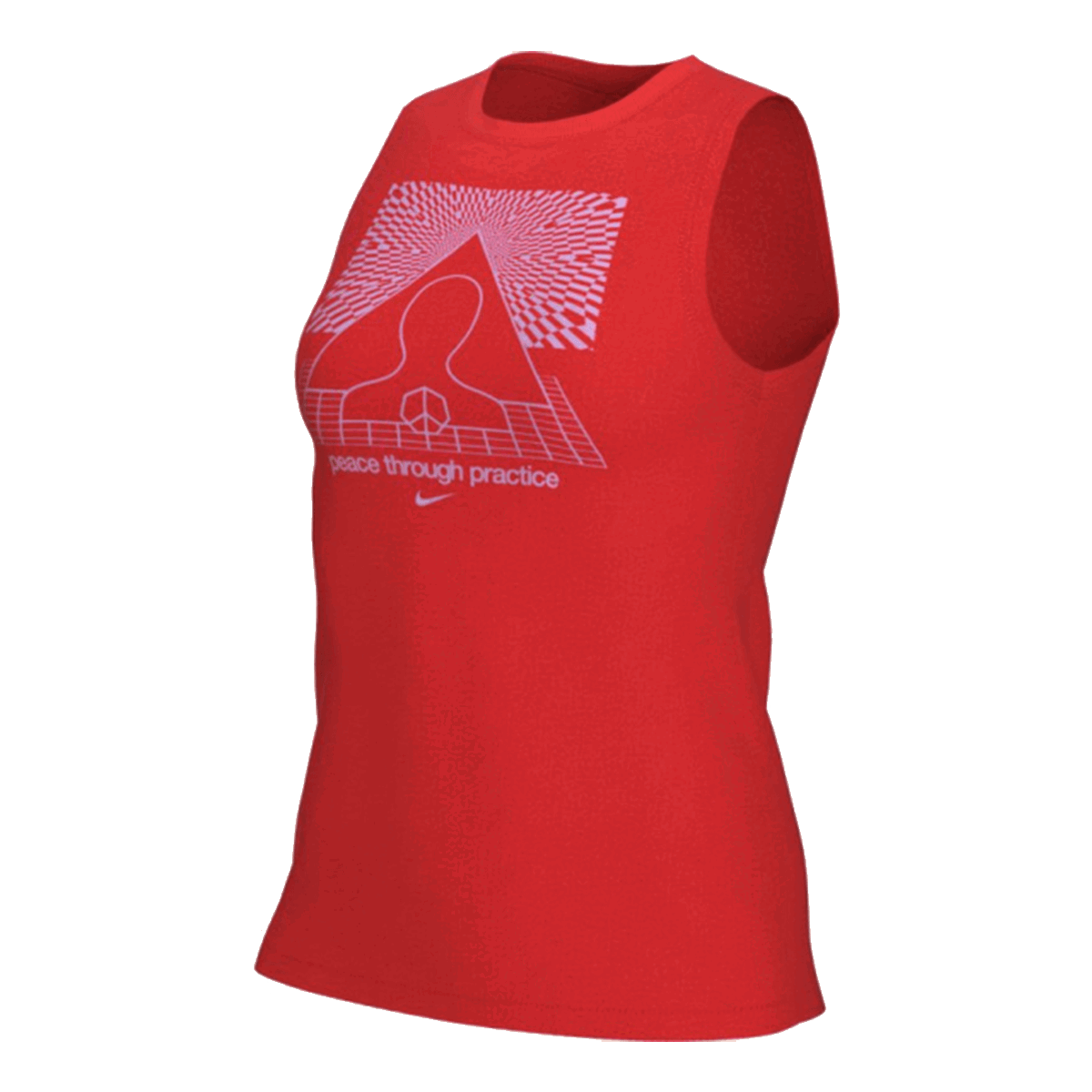 Потник Nike Yoga Tank Top Червено | DJ6237-673, 0