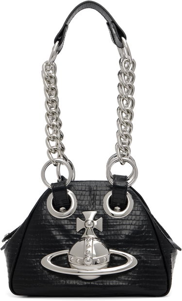Дамска чанта Vivienne Westwood Vivienne Westwood Archive Orb Chain Handbag Черно | 46020008W-L00C0-, 0