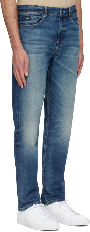 Дънки BOSS Stretch Denim Jeans Синьо | 50546630, 2