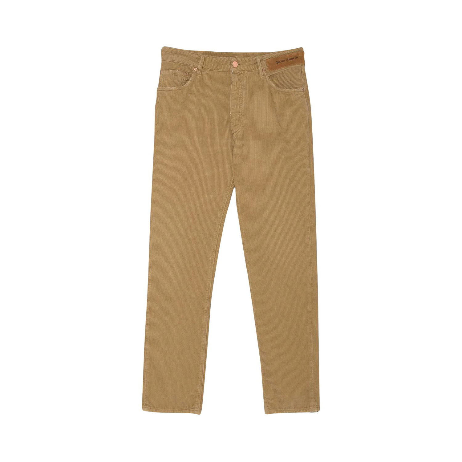 Панталони Palm Angels Logo Regular 5 Pocket Pant Бежово | PMYA012F21DEN0016161, 1