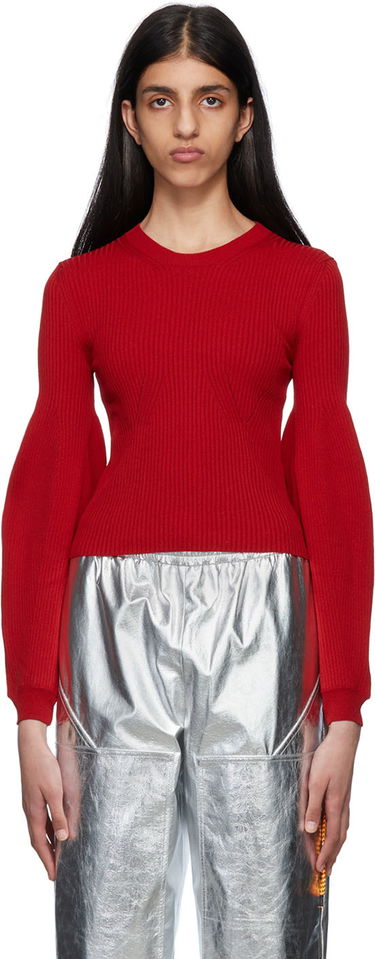 Пуловер Stella McCartney Stella McCartney Sensual Knit Sweater Червено | 6K01273S2347, 0