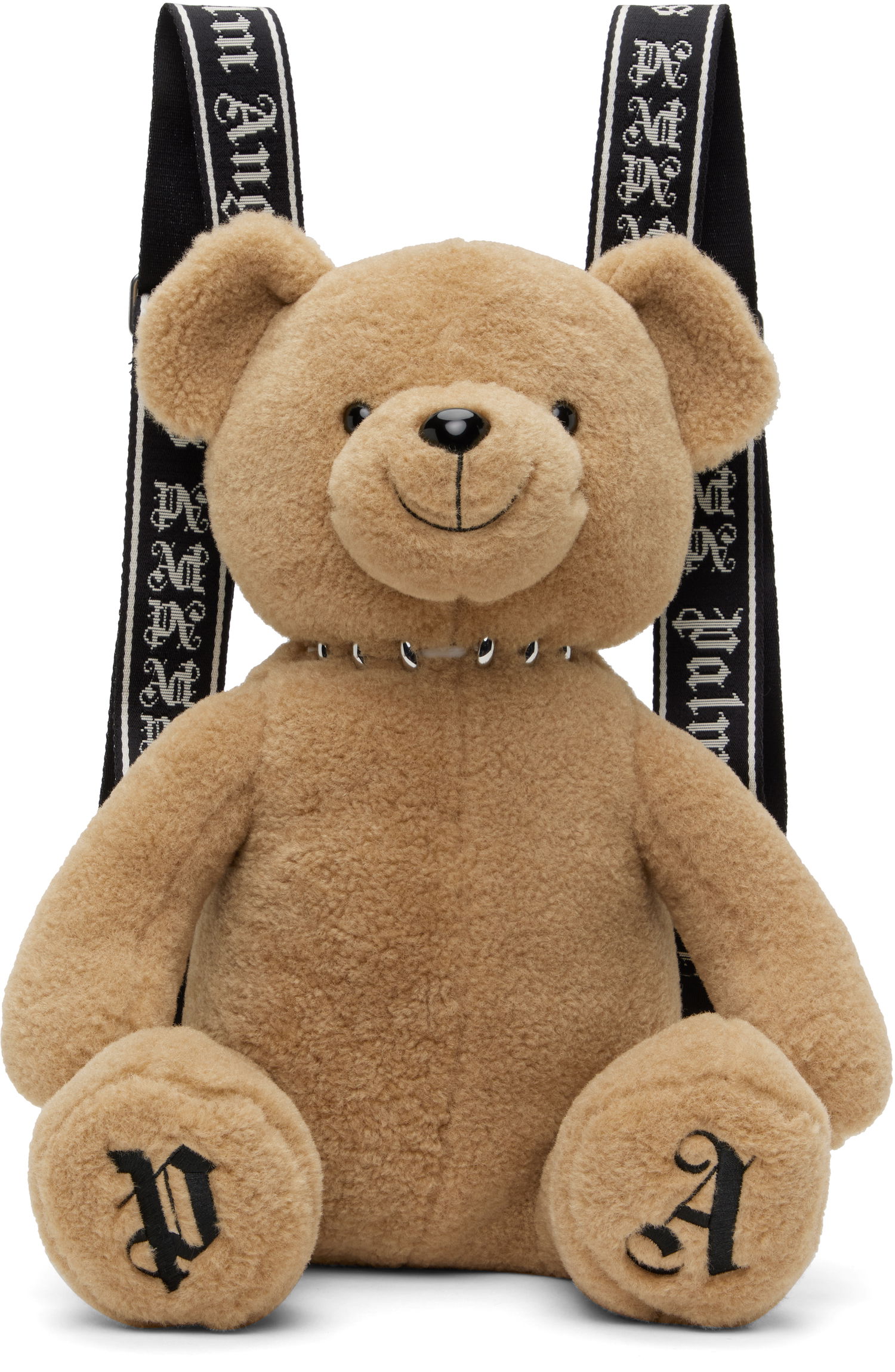 Раница Palm Angels Palm Angels 'Bear in Mind' Plush Backpack Кафяво | PWNB012C99FAB0016010, 0