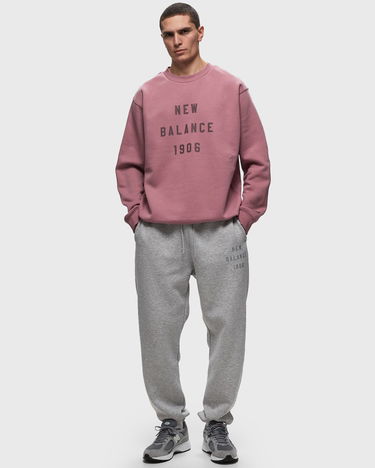 Суитчър New Balance Graphic Crew men Sweatshirts Розово | MT41562-RSE, 1