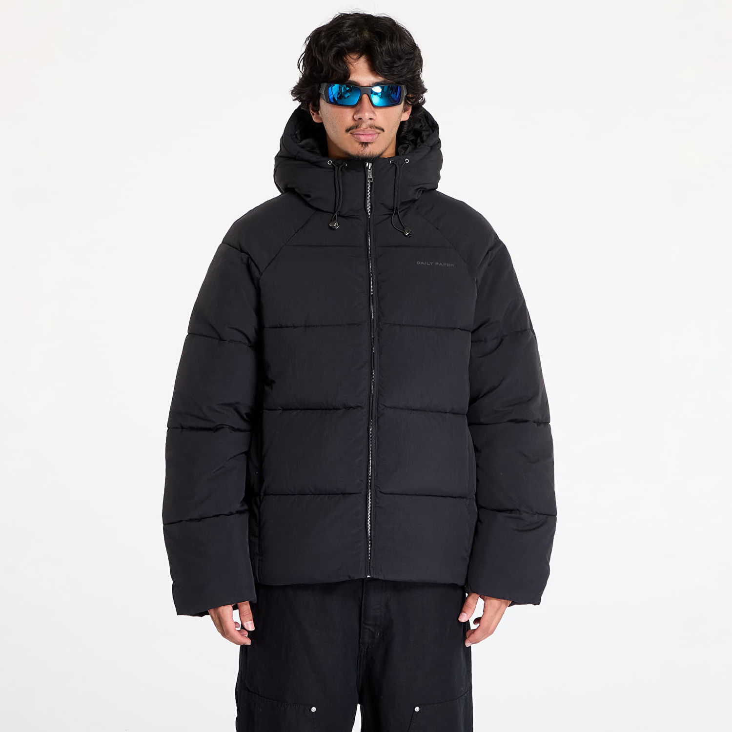 Пухо яке DAILY PAPER Relaxed Puffer Black Черно | 2422082, 0