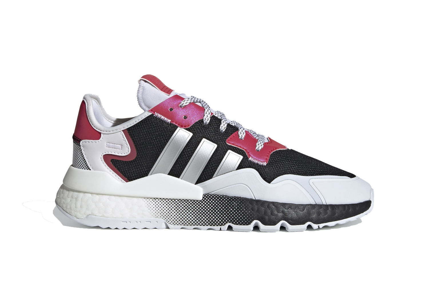 Кецове и обувки adidas Originals adidas Nite Jogger Silver Metallic Pink Черно | EF5402, 0