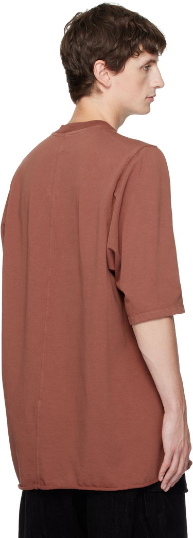 Тениска Rick Owens Concordians Jumbo SS T-shirt Кафяво | RR02E1274 RIG, 2