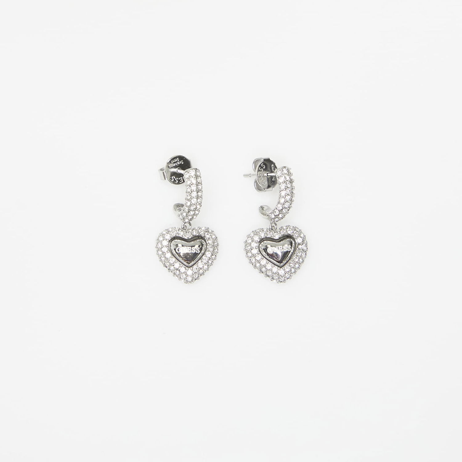 Обеци GUESS Beloved Silver Universal Металик | JUBE05021JWRH-SILVER, 0