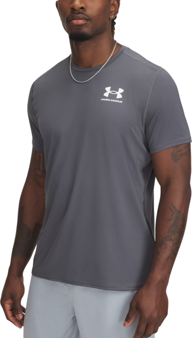 Тениска Under Armour Under Armour HeatGear Fitted T-Shirt Сиво | 6000939-025, 0