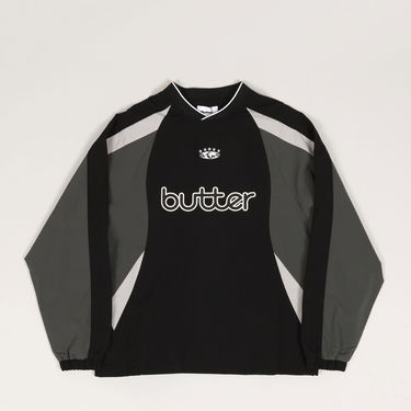 Ветровка Butter Goods Butter Goods Ridge Sport Crewneck Черно | butter-goods-ridge-sport-crewneck-black, 0