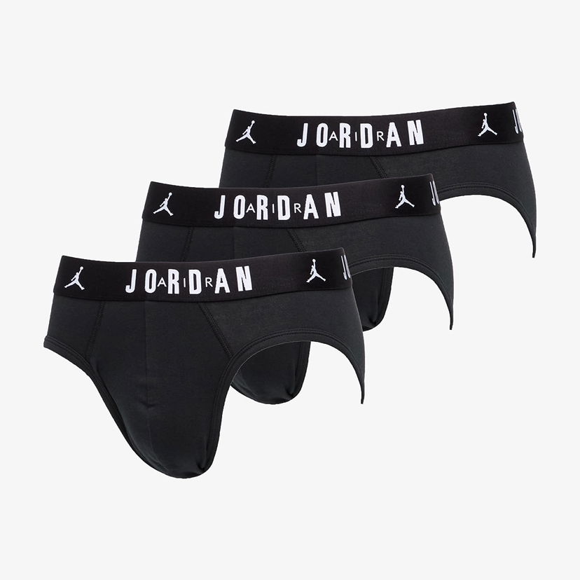 Боксерки Jordan Jordan Flight Cotton Brief 3-Pack Черно | JM0743-023