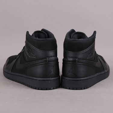 Кецове и обувки Jordan Air Jordan 1 Mid ''Triple Black'' Черно | 554724-011, 3