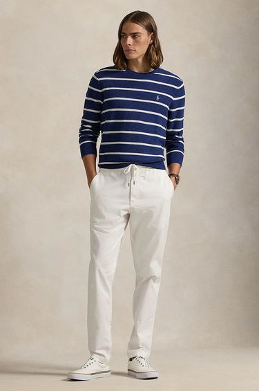 Пуловер Polo by Ralph Lauren Striped Cotton Blend Sweater Синьо | 710955764, 2
