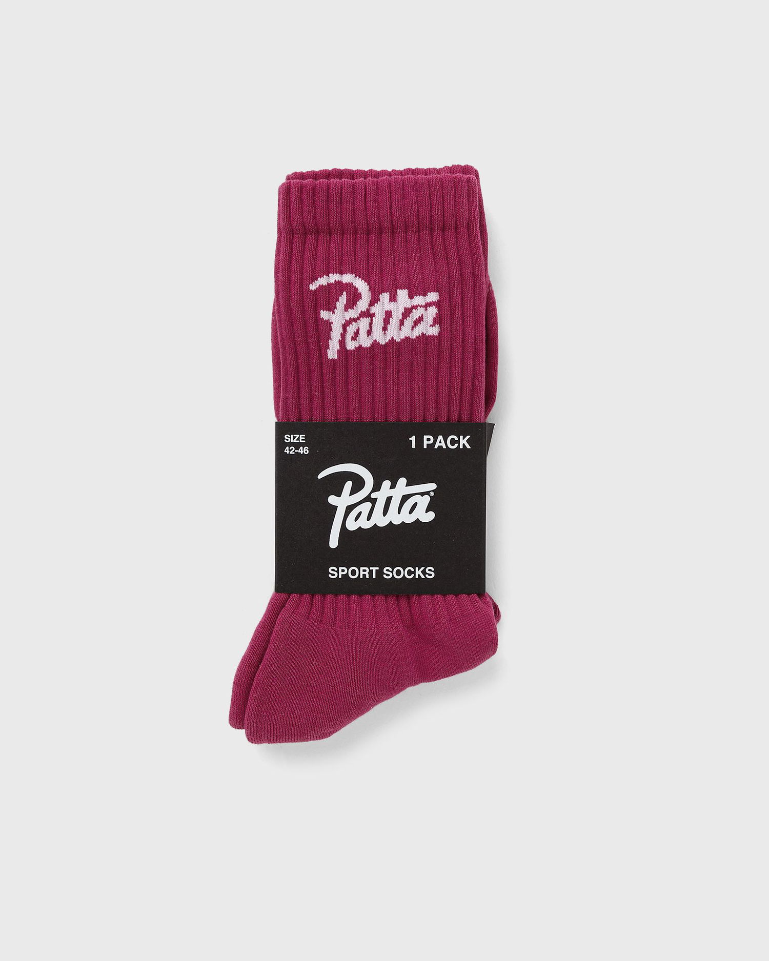 Чорапи Patta Script Logo Sport Socks Бургунди | POC-SS24-2020-396-0248-098, 0
