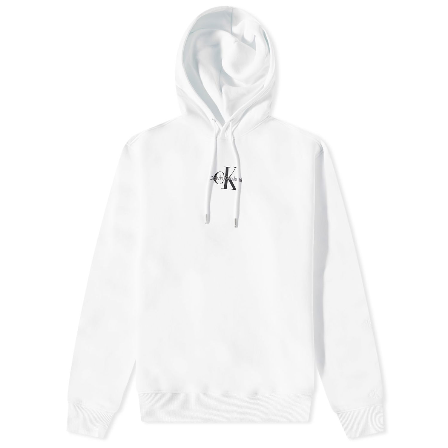 Суитчър CALVIN KLEIN Monologo Hoody Бяло | J30J323749YAF, 0