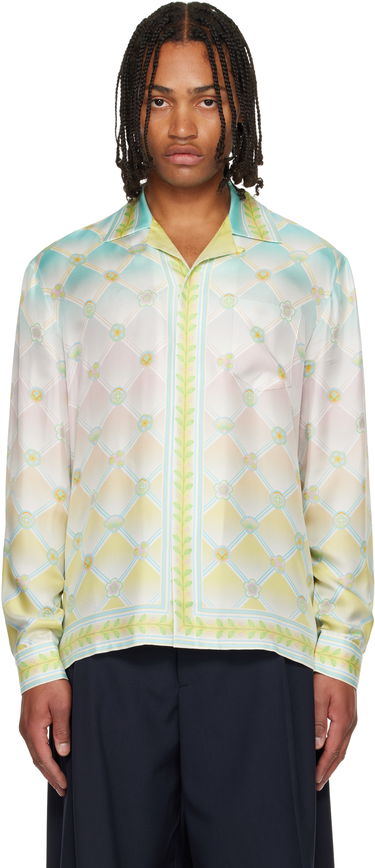 Риза Casablanca Casablanca Multicolor Long Sleeve Shirt Многоцветен | U-AW25-SH-006-02-M, 0