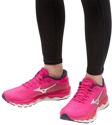 Кецове и обувки Mizuno Wave Sky 5 Розово | J1GD210208, 2