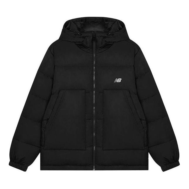 Пухо яке New Balance Casual Puffer Jacket Черно | AMJ33328-BK