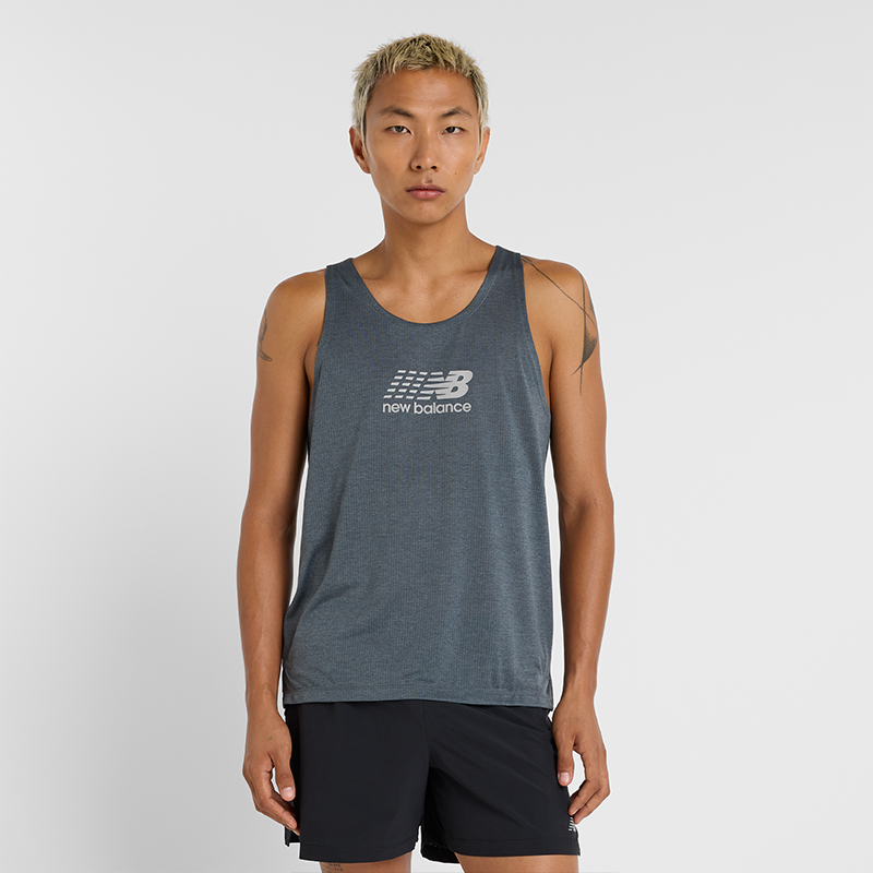 Потник New Balance Impact Run Tank Top Сиво | NBMT51200GT, 0