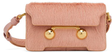 Чанта през рамо Marni Marni Trunkaroo Mini Calfskin Shoulder Bag Розово | SBMP0193U2 P4122, 0