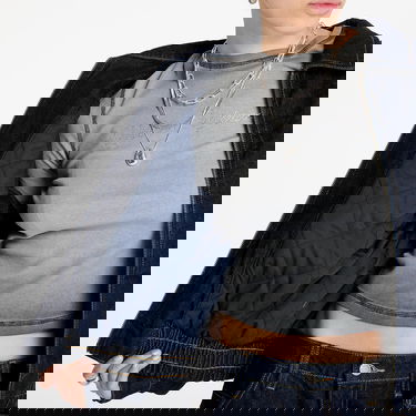 Яке бомбър GUESS Guess Originals Denim Bomber Jacket Тъмно синьо | W5RG44D4XY0-OGDR, 4