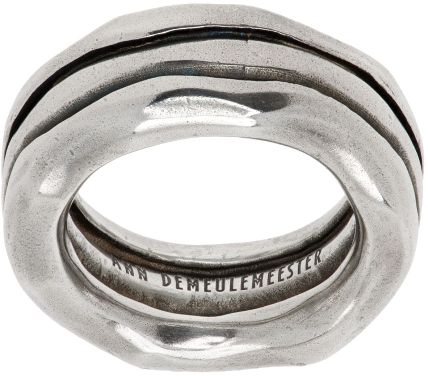 Пръстен Ann Demeulemeester Suzette Bolt Silver Ring Металик | 2402-W-JR19-JW020-070, 0