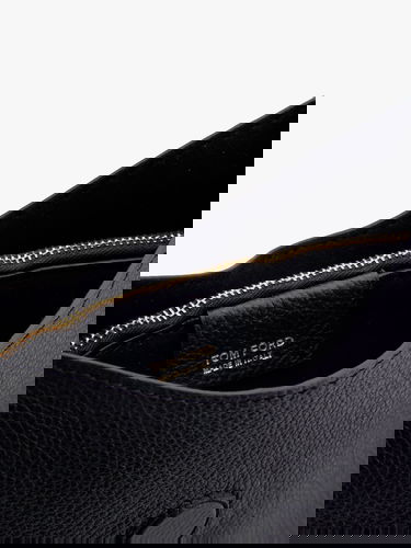 Чанта през рамо Tom Ford Tara Black Leather Shoulder Bag Черно | L1764LCL095G1N001, 3