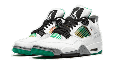Кецове и обувки Jordan Air Jordan 4 Retro "Rasta" Бяло | AQ9129-100, 3