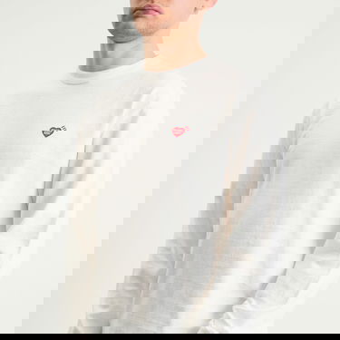 Тениска Human Made Human Made Red Heart Logo Longsleeve T-Shirt Бяло | HM30CS025-WHT, 5