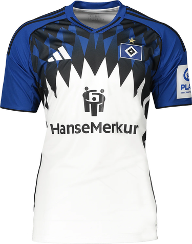 Фланелка adidas Originals Adidas Hamburger SV 2025/26 Home Kids' Jersey Бяло | 6hsvjj4495, 0